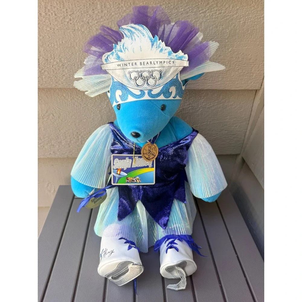 North American Bear Co VIB Sonja Honey Winter Bearlympics Limited Edition 1994